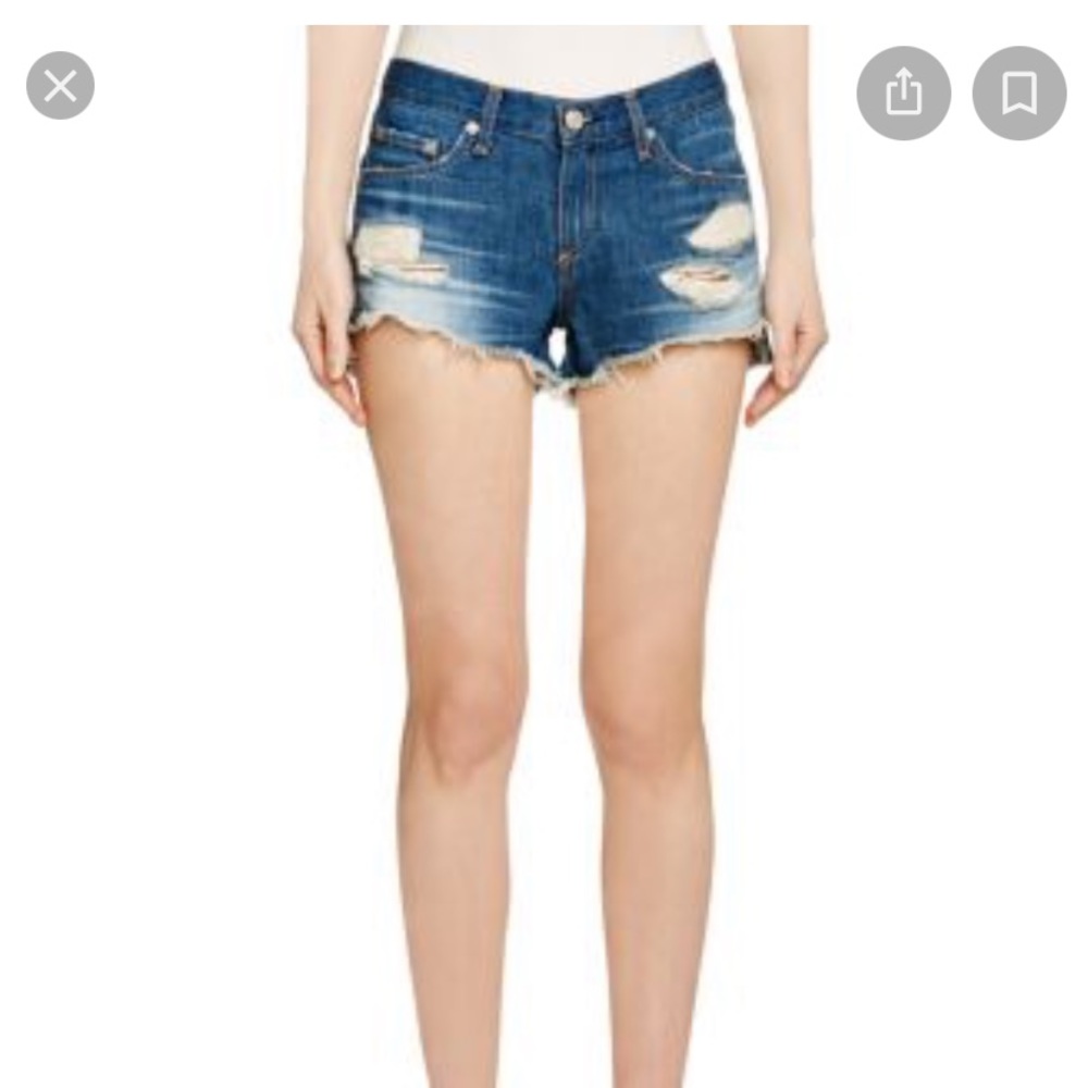 Rag & Bone • distressed denim cut offs in Freeport